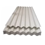 Corrugated Roof Sheet [Shinko Zinc] Thickness  0.5 mm Length  6 meter Beige Color